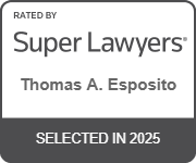 Rated By Super Lawyers, Thomas A. Esposito, Selected in 2025